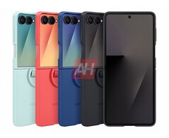 Das Samsung Galaxy Z Flip7 soll mit einer Reihe bunter Schutzhüllen angeboten werden. (Bildquelle: Android Headlines)