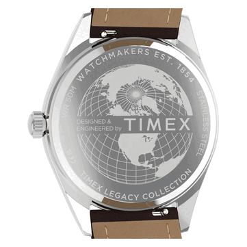 Timex Legacy Day and Date Gehäuseboden