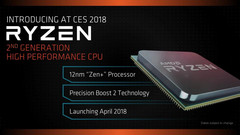 AMD Ryzen 2 zeigt deutliche Leistungsgewinne gegenüber letztjährigem Ryzen. (Quelle: Expert Reviews)