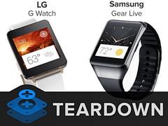Teardowns: iFixit zerlegt LG G Watch und Samsung Gear Live