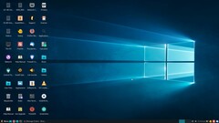 Windows 12 Lite erinnert optisch an Microsofts Betriebssystem, technisch handelt es sich aber eher um Ubuntu. (Bild: Webhouses)