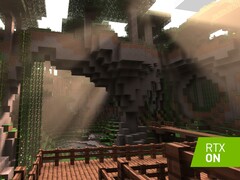 Minecraft erhält demnächst Raytracing-Support (Quelle: Nvidia)
