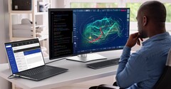 Dell packt einen Thunderbolt-Hub in einen 40 Zoll Monitor. (Bild: Dell)