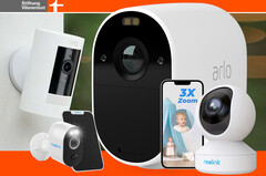 Warentest: Das sind die besten Überwachungskameras für drinnen und draußen im Test.