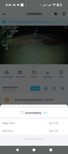 Fehlgeschlagener Download-Versuch