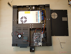 Wizmaker P1 Unterseite mit entfernten Abdeckungen