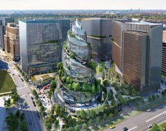&quot;The Helix&quot; soll die Skyline von Arlington in Virginia künftig bereichern. (Bild: Amazon)