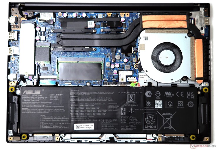 Asus VivoBook 14X OLED: Innenleben
