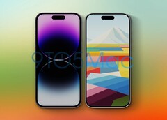 Das Apple iPhone 15 Pro soll deutlich dünnere Bildschirmränder erhalten. (Bild: Apple)