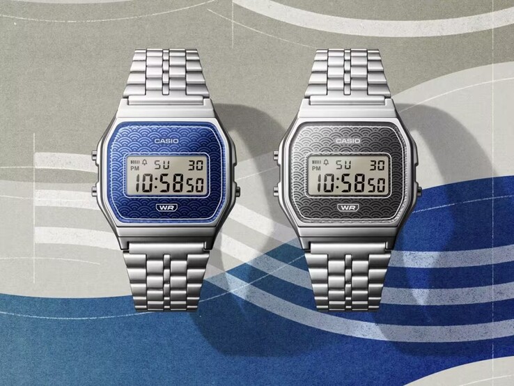 Die Casio A159WEVJ-2 (links) und A159WEVJ-7 (rechts)