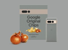Die &quot;Original Google Chips&quot; gibts in vier Geschmacksrichtungen, passend zu den Farben des Pixel 7 und Pixel 7 Pro. (Bild: Google)