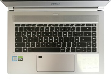 MSI P65 Creator 9SF - Tastatur
