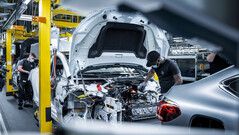 Mercedes-Benz Werk Bremen: Produktion des vollelektrischen EQE.