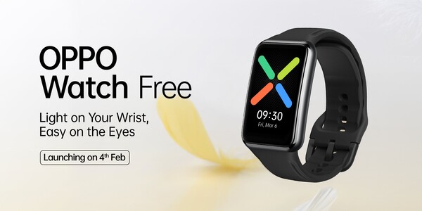Oppo Watch Free Smartwatch und Enco M32 Headset in Grün: Launch der globalen Modelle am 4. Februar in Indien.