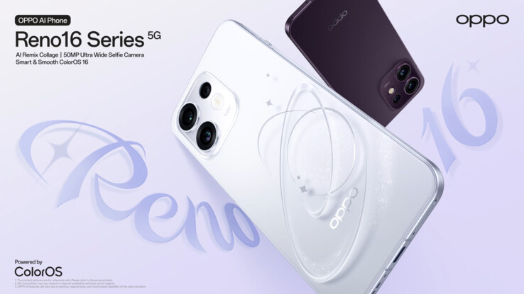 Globaler Release der Oppo Reno 16 Baureihe bestätigt