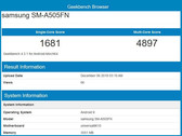 Samsung Galaxy A50 (SM-A505FN) zeigt sich im Geekbench.