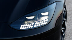 Hyundai Ioniq 6: Intelligente Scheinwerfer mit Matrix-LED-IFS machen die Nacht zum Tag.