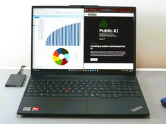 Ryzen 7, 32 GB RAM, 1-TB-SSD: Lenovo ThinkPad E16 G2 (Bild: Mario Petzold).