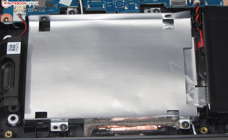 Auch ein 2,5-Zoll-Speichermedium würde Platz finden.