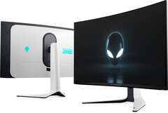 Dell präsentiert den Alienware 32 4K QD-OLED Gaming Monitor (AW3225QF). (Bild: Dell)