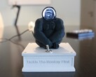 Dank modernster Technologie kann ein Gorilla aus dem 3D-Drucker mithilfe eines Raspberry Pi nun auch Werke von Shakespeare vortragen (Bild: YamS1)