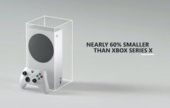 Die Xbox Series S ist gute 60 Prozent kleiner als die Xbox Series X und damit die kleinste Xbox aller Zeiten. (Bild: Microsoft)