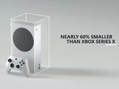 Die Xbox Series S ist gute 60 Prozent kleiner als die Xbox Series X und damit die kleinste Xbox aller Zeiten. (Bild: Microsoft)