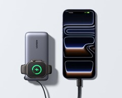 Die neue Ugreen Nexode 10000mAh Powerbank für iWatch (5W) lädt eine Apple Watch direkt. (Bildquelle: Amazon)