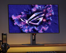 Der neue 27 Zoll Gaming-Monitor von Asus hat ein QD-OLED-Panel mit 400 Nits Spitzenhelligkeit im HDR-Modus (Bildquelle: Asus)