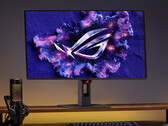 Der neue 27 Zoll Gaming-Monitor von Asus hat ein QD-OLED-Panel mit 400 Nits Spitzenhelligkeit im HDR-Modus (Bildquelle: Asus)