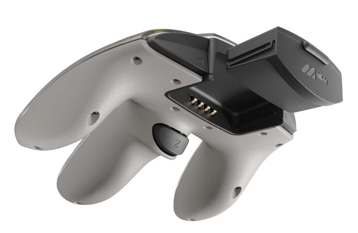 Auch der Controller kombiniert Retro-Charme mit moderner Technik