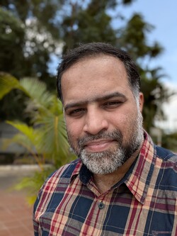 Selfie im Hochformat