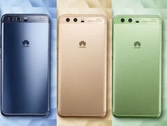Das Huawei P10 in bunt. Ob alle Farbvarianten auch nach Europa kommen, ist noch ungewiss.