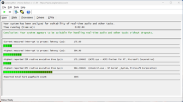 LatencyMon - Übersicht