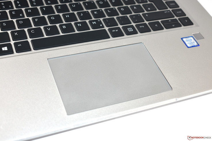 Das Glas-Touchpad des HP EliteBook 1050 G1