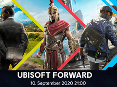 Ubisoft Forward am 10. September: Neues zu Spielen und Sale mit bis zu 75 % Rabatt.