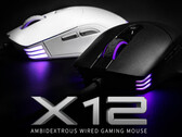 CES 2022: EVGA präsentiert die X12 Ambidextrous Wired als schnelle Gaming-Maus mit Nvidia Reflex.