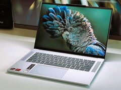 Lenovo IdeaPad Slim 5 15ARP10 - im Bild eine Variante mit IPS-Bildschirm (Bild: Andreas Osthoff).