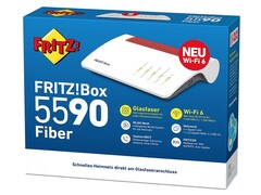 Amazon und Notebooksbilliger haben neben der Fritz!Box 5590 Fiber noch viele weitere AVM-Router und Repeater günstig im Angebot (Bild: AVM)