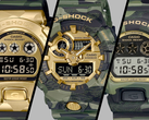 Casio: Erste Bilder zeigen vier neue G-Shock-Uhren im „Camo and Gold“-Design – Launch wohl im Juni