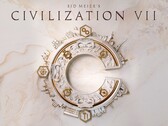 Offizielles Key-Artwork für Sid Meier’s Civilization VII, das das zentrale Emblem des Strategiespiels präsentiert