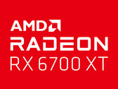 Das vermeintliche Logo der AMD Radeon RX 6700 XT wurde auf Twitter geteilt. (Bild: @aschilling, Twitter)