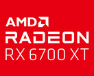 Das vermeintliche Logo der AMD Radeon RX 6700 XT wurde auf Twitter geteilt. (Bild: @aschilling, Twitter)