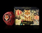 Die Huawei Watch GT Year of the Tiger Edition kommt mit einem auffälligen Gehäuse in Rot. (Bild: Huawei)