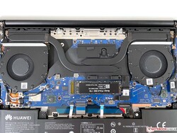 Kühlung mit zwei Lüftern