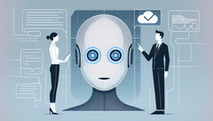 Lebensentscheidungen per KI: Wie zuverlässig sind KI-Ratgeber bei persönlichen Fragen? (Bildquelle: DallE3)