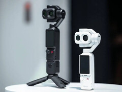 DJI Osmo Pocket 4P in Perlweiß.