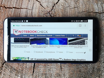 Honor 7S - Außeneinsatz