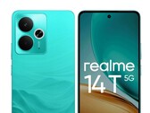 Das Realme 14T startet in Kürze mit wasserfestem, nach IP69 zertifiziertem Gehäuse. (Bildquelle: Realme)