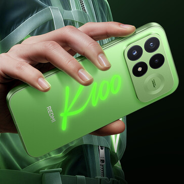 Redmi K100 Pro in Grün